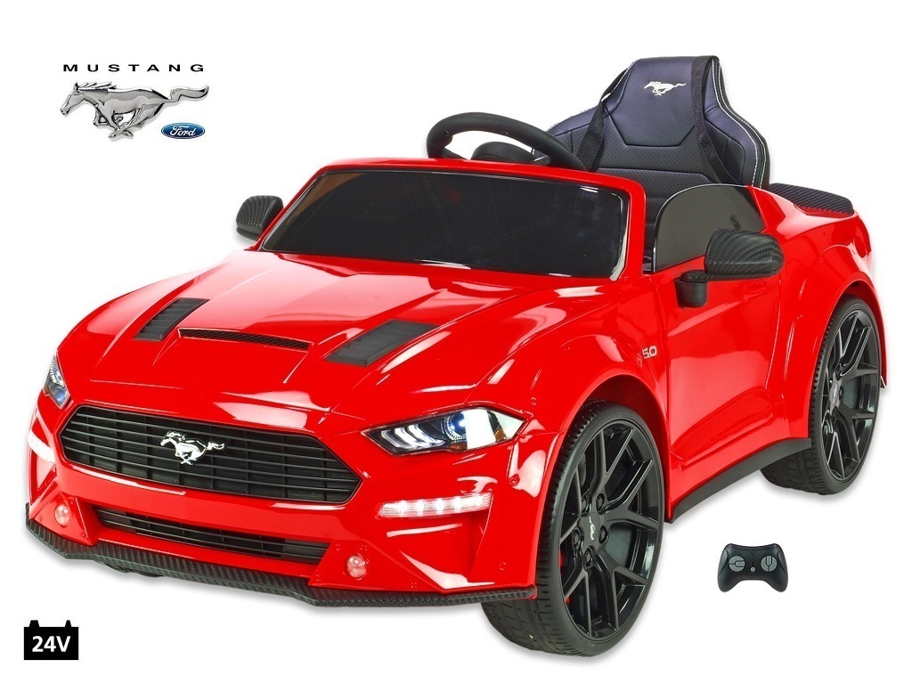 Auto Ford Mustang GT, lakovaný červený