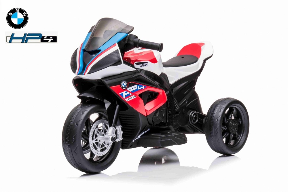 Dětská Motorka Trike BMW HP4 Race, červená 