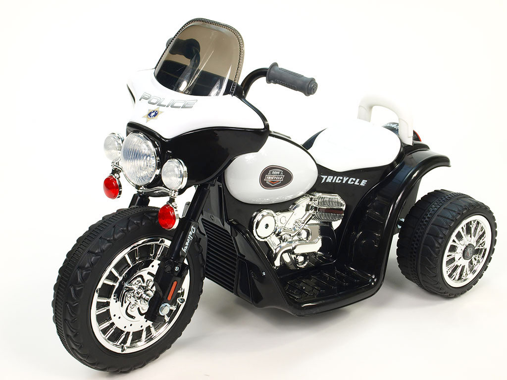 Dětská motorka Chopper Harley, 6V, černý