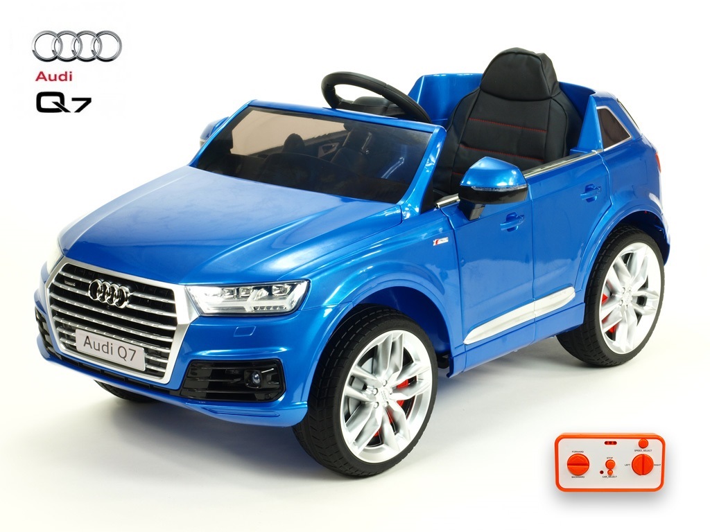 Audi Q7 NEW, modrá metalíza