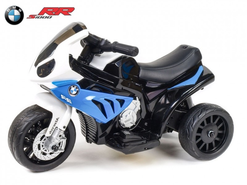 Dětská minimotorkaTrike BMW S1000RR pro nejmenší, modrá