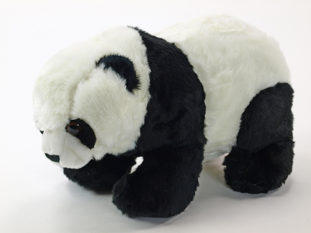 Plyšová stojící PANDA, délka 58 cm