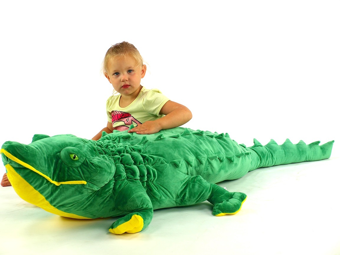 Plyšový krokodýl Soft délky 160cm